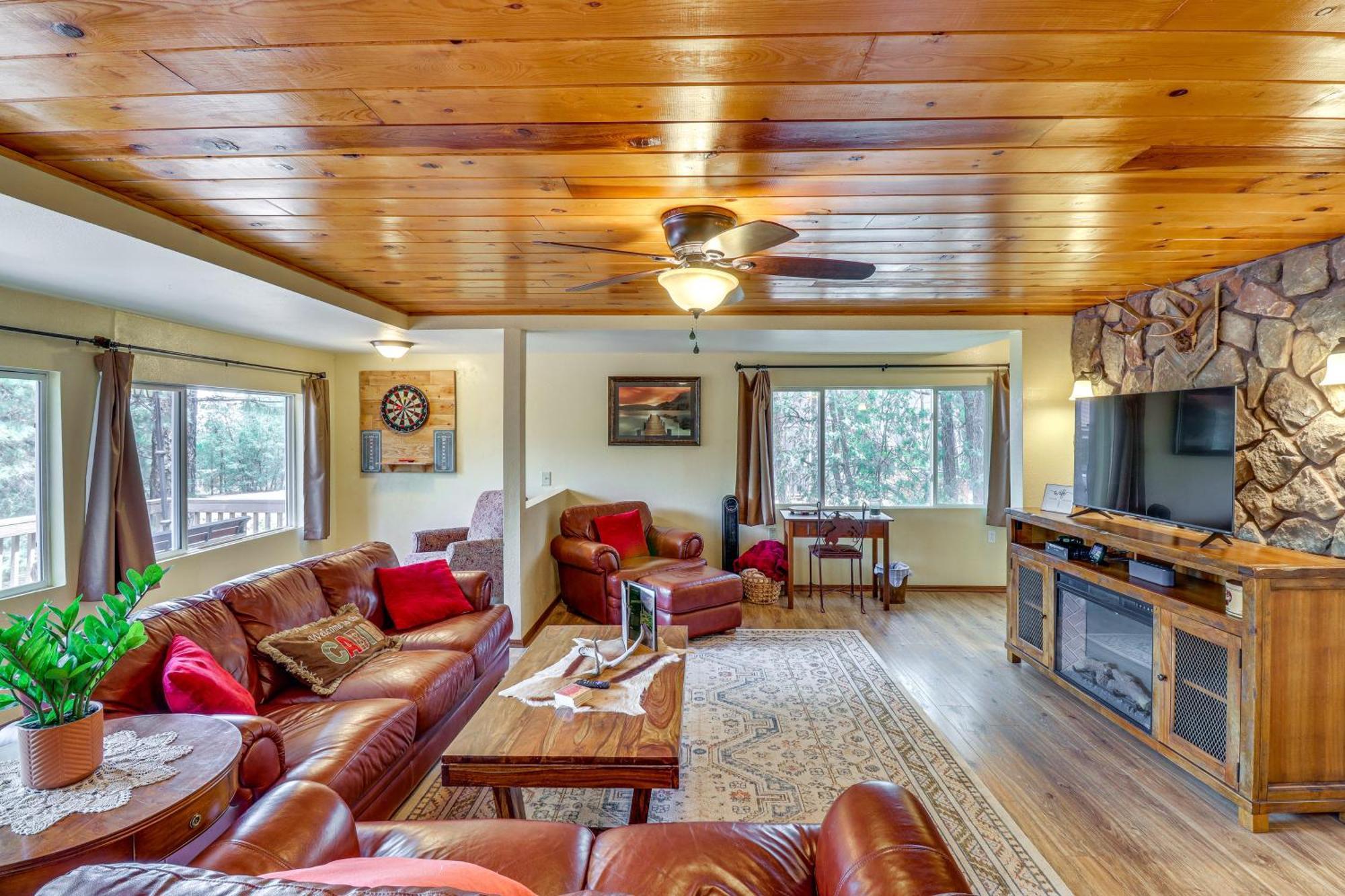 Show Low Cabin With Bbq And Fire Pit Pets Welcome! Exterior foto