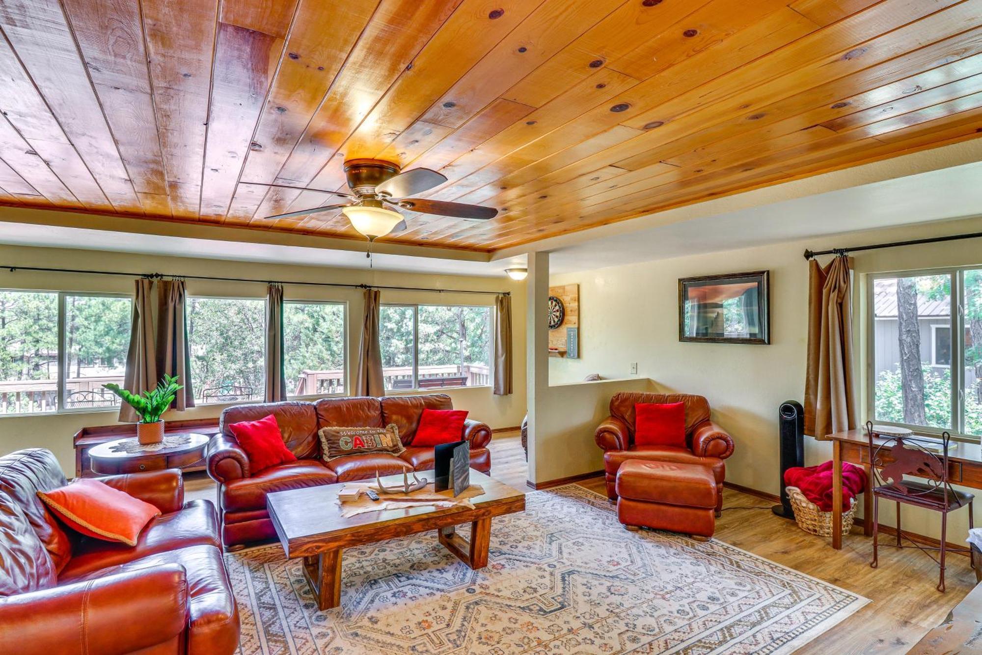 Show Low Cabin With Bbq And Fire Pit Pets Welcome! Exterior foto