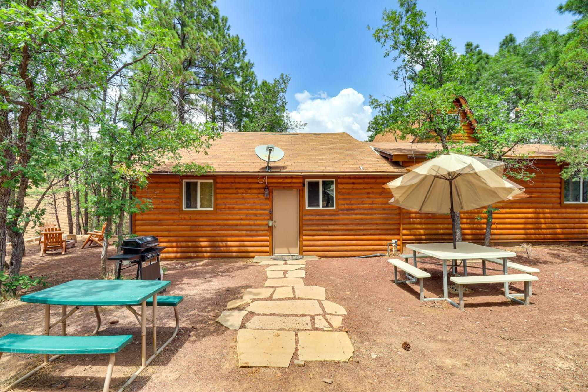 Show Low Cabin With Bbq And Fire Pit Pets Welcome! Exterior foto